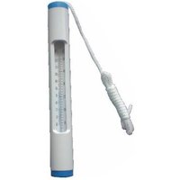 Thermometer Mini Weiß - 25 cm Pool Schwimmbad Poolthermometer Temperaturmessung von Evolution