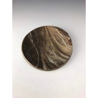 2" Braun Und Marmor Platte von EvolvingDesignStudio