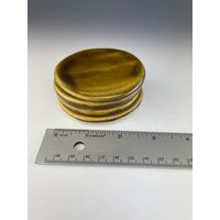 3" Bernstein Keramik Teller A116 von EvolvingDesignStudio