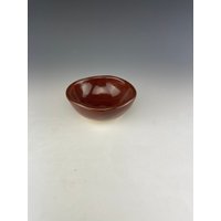 3" Terracotta Braune Schale 185 von EvolvingDesignStudio