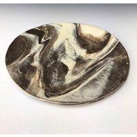 4" Marmorierte Seitenplatte von EvolvingDesignStudio