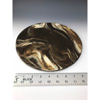 8" Handgemachter Marmor Teller von EvolvingDesignStudio