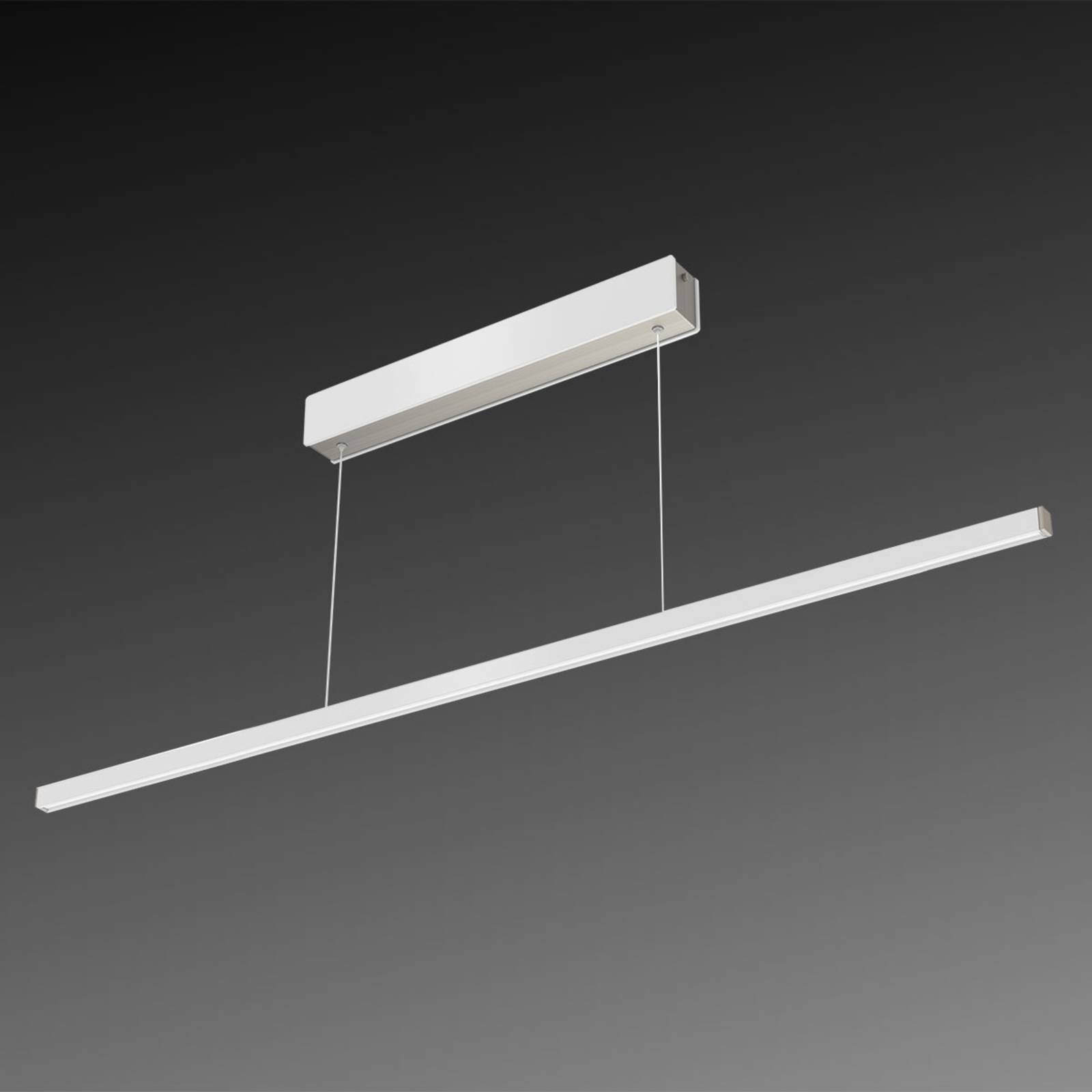 LED-Hängeleuchte Orix, weiß, 120 cm Länge von Evotec