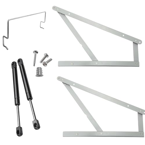 Evotrade Betterhöhungs-Set mit Mechanismus zum Aufheben, komplettes Set: 2 Trapez + 2 Kolben + Matratzenhalter + Beschläge (Doppelbett) von Evotrade