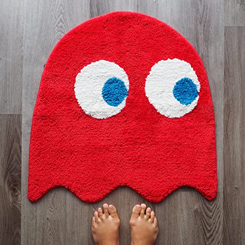 Evovee Rote Badezimmerteppiche, niedliche Badematte, lustige Dekoration, Dusche, rote Teppiche, flippig, Schlafzimmer, ästhetisch, lustig, rund, adrett, coole Wohnung, College, Spielzimmer, Retro Evovee Rote Badezimmerteppiche, niedliche Badematte, lustige Dekoration, Dusche, rote Teppiche, flippig, Schlafzimmer, ästhetisch, lustig, rund, adrett, coole Wohnung, College, Spielzimmer, Retro von Evovee