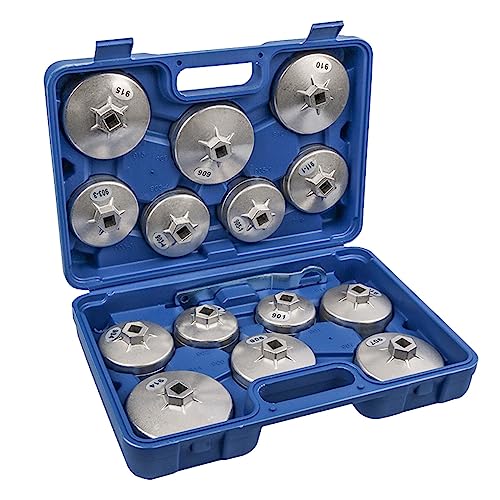 Evvmnaks Auto Cap Filter Wrench Oil Grid Wrench Filter Wrench Metal Filter Remover Machine Filter Tool Evvmnaks Auto Cap Filter Wrench Oil Grid Wrench Filter Wrench Metal Filter Remover Machine Filter Tool von Evvmnaks