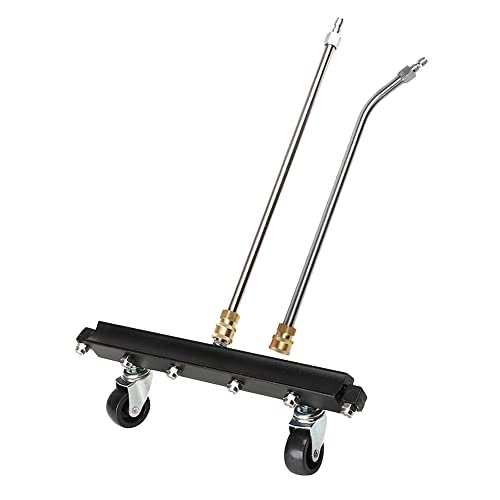 Evvmnaks Hochdruckreiniger Unterwagen Reiniger Hochdruckreiniger Hochdruckreiniger Aufsatz für Auto Chassis Reinigung Ausgestattet 6 Lüfterdüse Boden von Evvmnaks