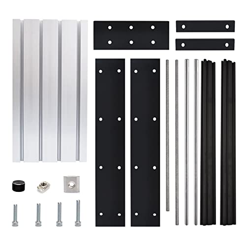 Evzvwruak CNC 3018Pro Extension Kit Upgrade Kit 3018Pro to 3040 Compatible with 3018Pro CNC Engraving Fräsmaschine (A) von Evzvwruak