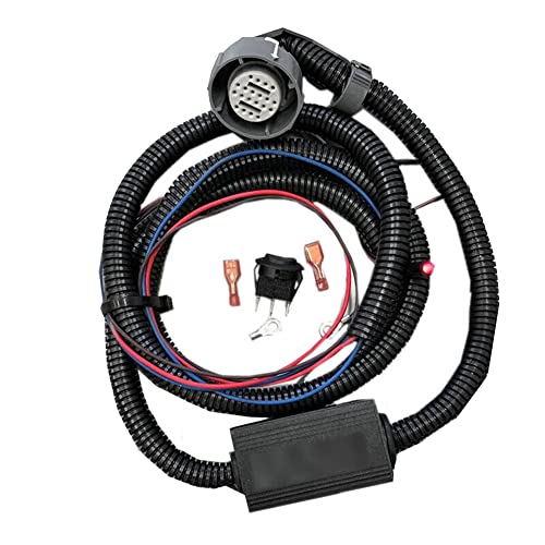 Evzvwruak NCR80E 4L80E Stand-Alone-Controller, volle manuelle Schaltung, Zoll, Autoinch Lock Up NCR 80E-T Getriebe-Kabelbaum-Adapter von Evzvwruak