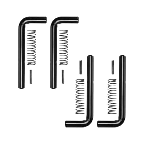 Evzvwruak Trailer Gate Spring Latch Kit Heavy Duty 819T Trailer Gate Latch Black 4 Stück von Evzvwruak