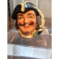 Royal Doulton - Captain Henry Morgan Miniatur Krug D 6510 Von Garry Sharpe von EwasAntiqueShop