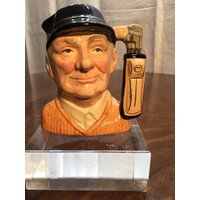 Royal Doulton - Golfer Kleiner Krug D 6756 Von David B. Biggs von EwasAntiqueShop