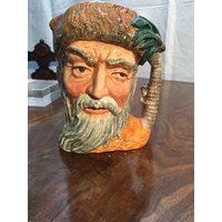 Royal Doulton - Robinson Crusoe Große Krug D 6532 Von Max Henk von EwasAntiqueShop