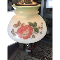 Vintage Kronleuchter - Victorian Hanging Oil Lamp Style von EwasAntiqueShop