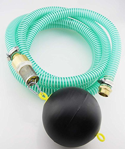 5m Saugschlauchgarnitur, PVC Spiralschlauch mit schwimmendem Ansaugfilter und 1" AG Anschluss 5m Saugschlauchgarnitur, PVC Spiralschlauch mit schwimmendem Ansaugfilter und 1" AG Anschluss von Ewbob