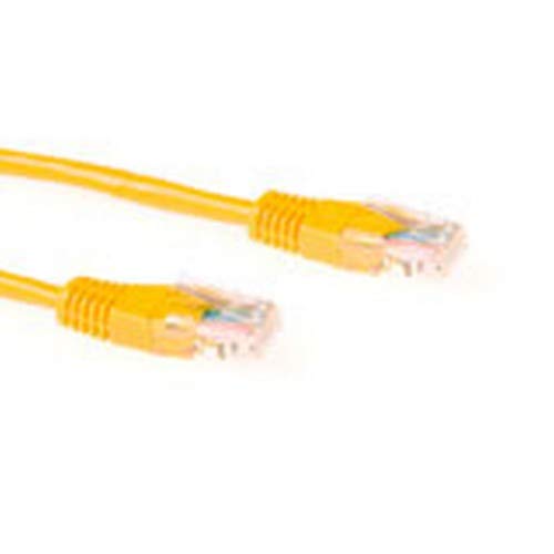 CAT5E U/UTP CCA YELLOW 5.00M von Ewent