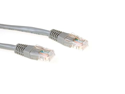 EWENT Grey 1 Meter U/UTP CAT5E CCA Patch Cable with RJ45 connectors von Ewent