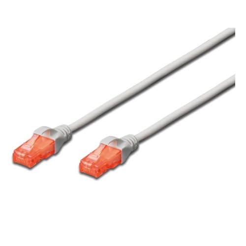 Ewent Netzwerk Kabel Patch Cat 6 U/UTP, AWG 24/7, 2 x RJ45 weiß von Ewent