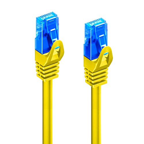 Ewent Netzwerkkabel, Patch Cat 5e U/UTP, AWG 26/7, 2 x RJ45 gelb von Ewent