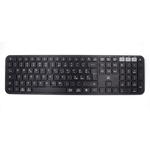 Ewent - Wireless Multiconnection Keyboard - Italienisches QWERTY Layout - Kompatibel mit Windows und Mac - Langlebige Batterie von Ewent