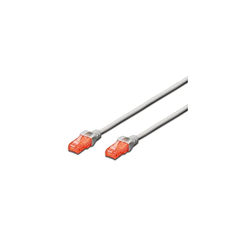 ewent IM1010 Netzwerk-Patchkabel, Cat 6, U/UTP, AWG 24/7, 2 RJ45-Stecker, Weiß von Ewent