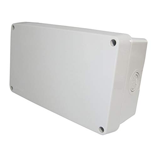 TP electric Industriegehäuse/Verteilerkasten/Leergehäuse IP67 (130 x 220 x 95 mm, ohne Transparentdeckel) von Ewh-Shop