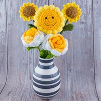 Gehäkelte Blumen | Blumenstrauß Geburtstagsgeschenk Hochzeit Geschenkidee Rosen Handarbeit Dekoration Geschenk Gehäkelte Blumen | Blumenstrauß Geburtstagsgeschenk Hochzeit Geschenkidee Rosen Handarbeit Dekoration Geschenk von EwigeBlumenShop