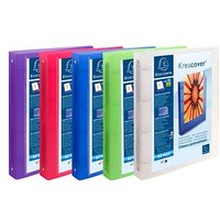 Exacompta Kreacover Präsentationsringbücher 4-Ringe farbsortiert 4,0 cm DIN A4, 15 St. Exacompta Kreacover Präsentationsringbücher 4-Ringe farbsortiert 4,0 cm DIN A4, 15 St. von Exacompta