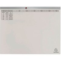 25 Exacompta Hängehefter Exaflex Karton grau 1 x Amtsheftung von Exacompta