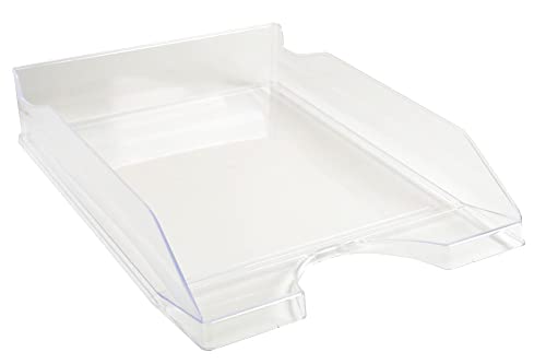 Exacompta 12323D Premium Briefablage Ecotray DIN A4. Idealer Briefkorb für Ihre Organisation. Robuster und stapelbarer Ablagekorb kristall Exacompta 12323D Premium Briefablage Ecotray DIN A4. Idealer Briefkorb für Ihre Organisation. Robuster und stapelbarer Ablagekorb kristall von Exacompta