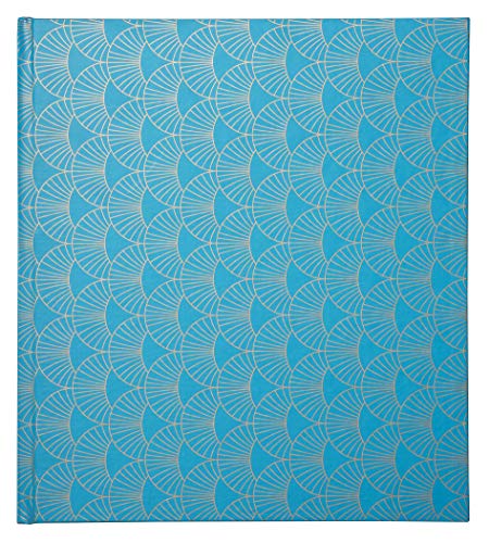 Exacompta 16382E Fotoalbum ARTY mit 30 schwarzen Seiten quadratisch. Perfektes Fotobuch zum selbstgestalten hellblau von Exacompta