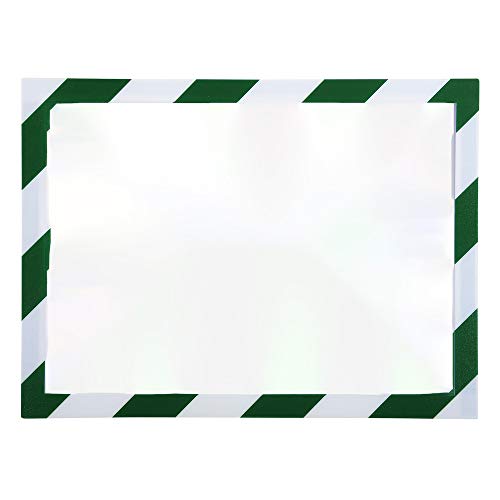 Exacompta 39207E Magnet-Schild DIN A4 mit grün-weißer Rahmen ideal als Sicherheitsschild Hinweisschild von Exacompta