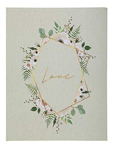 Exacompta 4718E Gästebuch Landidylle mit 100 Seiten, Goldschnitt, 27 x 22cm, Elfenbein, ideal für Hochzeit Exacompta 4718E Gästebuch Landidylle mit 100 Seiten, Goldschnitt, 27 x 22cm, Elfenbein, ideal für Hochzeit von Exacompta