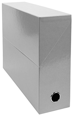 Exacompta 89937E Packung mit 5 Transferboxen Iderama aus laminiertem Karton, robust und strapazierfähig, 24 x 32 cm, Ideal für Ihre Dokumente in Format DIN A4, Rücken 90mm, grau, 5 Stück Exacompta 89937E Packung mit 5 Transferboxen Iderama aus laminiertem Karton, robust und strapazierfähig, 24 x 32 cm, Ideal für Ihre Dokumente in Format DIN A4, Rücken 90mm, grau, 5 Stück von Exacompta