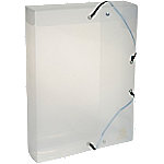 Exacompta Archivbox Crystal DIN A4 Transparent Polypropylen 25 x 6 x 33 cm von Exacompta