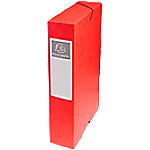 Exacompta Archivboxen 50605E DIN A4 Rot Manila Karton 25 x 33 cm 8 Stück von Exacompta