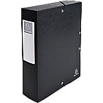 Exacompta Archivboxen 50831E DIN A4+ Schwarz Beschichteter Manila Karton 25 x 33 cm 6 Stück von Exacompta