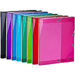Exacompta Archivboxen 59670E DIN A4 Farbig sortiert Polypropylen 25 x 33 cm 8 Stück Exacompta Archivboxen 59670E DIN A4 Farbig sortiert Polypropylen 25 x 33 cm 8 Stück von Exacompta