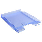 Exacompta Briefablage Classic 11410D Polystyrol 250 Blatt Blau 38 x 25,5 x 34,7 cm 10 Stück von Exacompta