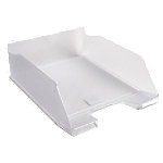 Exacompta Briefablage Classic 11523D Polystyrol 750 Blatt Transparent 10,3 x 25,5 x 34,7 cm 4 Stück von Exacompta