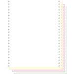 Exacompta Computerpapier 62424E 24 cm x 12" 56/53/53/57 g/m² Grün, Rosa, Weiß, Gelb 500 Stück von Exacompta