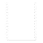 Exacompta Computerpapier 62432E 24 cm x 12" 80 g/m² Weiß 1000 Stück von Exacompta