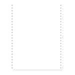 Exacompta Computerpapier 62432E 24 cm x 12" 80 g/m² Weiß 1000 Stück von Exacompta