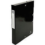 Exacompta Dokumentenbox Schwarz Pressspankarton 24 x 4 x 32 cm Exacompta Dokumentenbox Schwarz Pressspankarton 24 x 4 x 32 cm von Exacompta