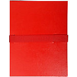 Exacompta Dokumentenmappe 2645E DIN A4 Rot Vinylbeschichtetes Papier 24 x 32 cm 10 Stück von Exacompta
