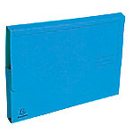 Exacompta Dokumentenmappe 46972E DIN A4 Karton 24 (B) x 32 (H) cm Blau 100 Stück von Exacompta
