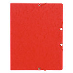Exacompta Eckspannmappe 55465E Rot Karton 50 Stück von Exacompta