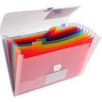 Exacompta Fächermappe Crystal 13 Fächer transparent, 1 St. Exacompta Fächermappe Crystal 13 Fächer transparent, 1 St. von Exacompta