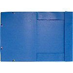Exacompta Flügelmappe 59507E DIN A3 Blau Karton 32 x 0,5 x 44 cm 5 Stück von Exacompta