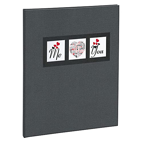 Exacompta 47681E ME & YOU Gästebuch 100 schlichte weiße Seiten mit Goldrand Format 27 x 22 cm matter Pellic-Einband trendiges und dekoratives ME & YOU-Motiv verpackt im Kristallkoffer Exacompta 47681E ME & YOU Gästebuch 100 schlichte weiße Seiten mit Goldrand Format 27 x 22 cm matter Pellic-Einband trendiges und dekoratives ME & YOU-Motiv verpackt im Kristallkoffer von Exacompta